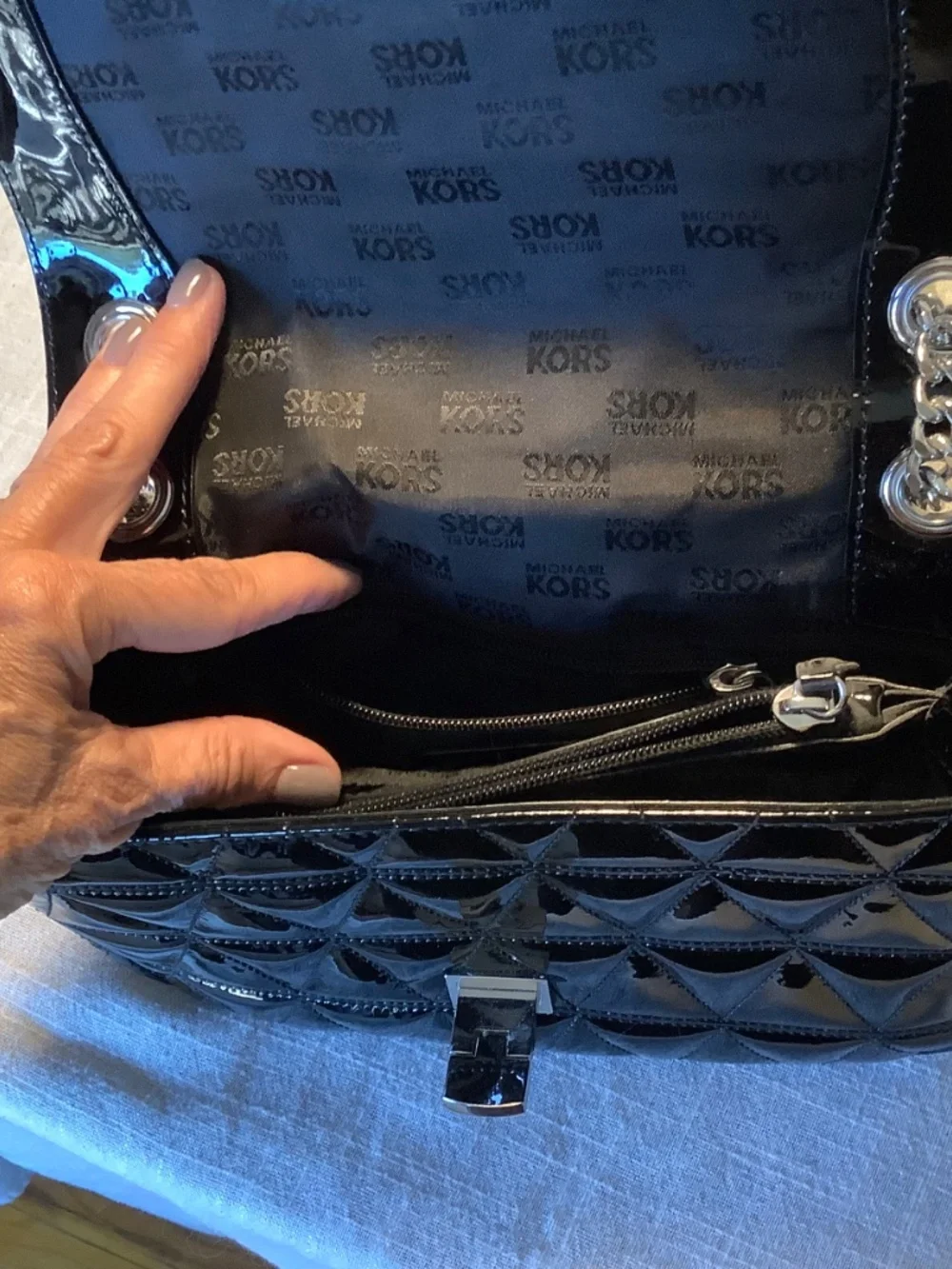 Michael Kors quilted purse